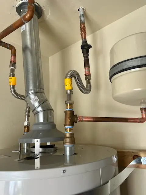 Water heater installation and plumbing repair in Tuskegee