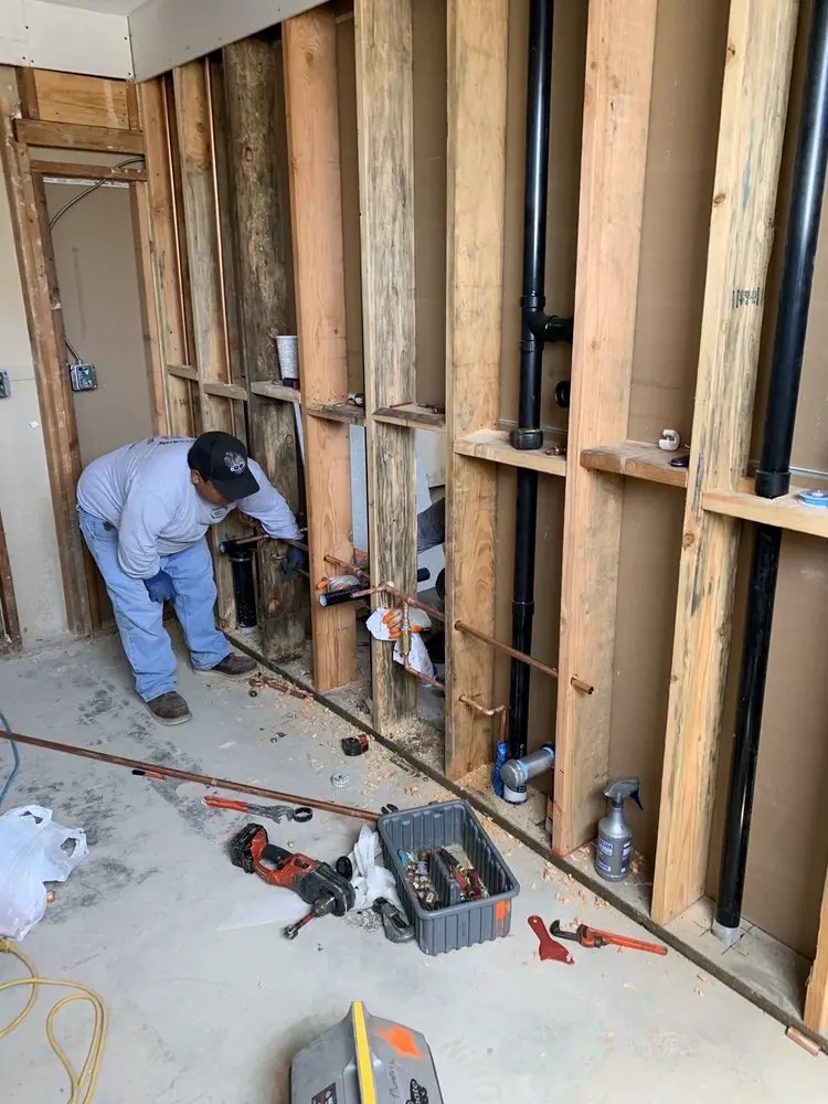Commercial rough-in plumbing for Commercial Plumbing in Tuskegee